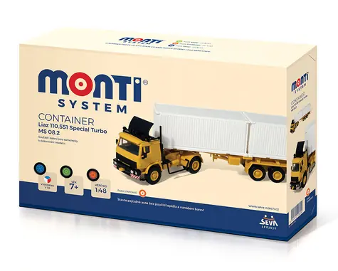 Seva Stavebnice Monti 08.2 Contejner / 1:48 / od 6 let