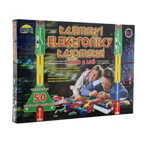 RAPPA Tajemství elektroniky Auto a Loď a 50 / od 6 let