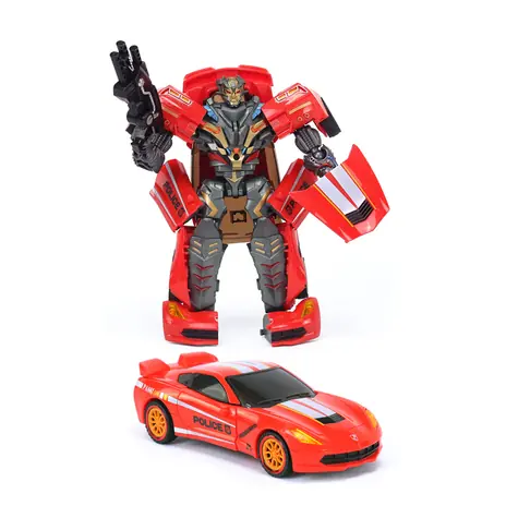 RAPPA Autorobot se světlem a zvukem 20 cm / od 3 let