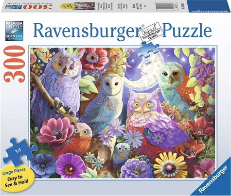 Ravensburger Puzzle Noční sovy EXTRA / 300 dílků / od 12 let