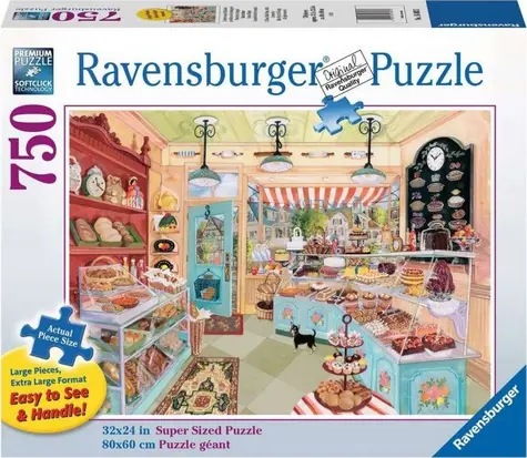 Ravensburger Puzzle Pekárna na rohu XL / 750 dílků / od 12 let