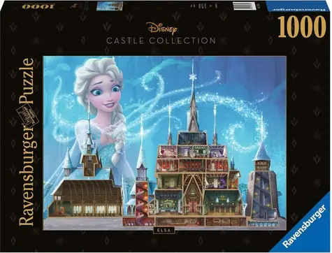 Ravensburger Puzzle Disney zámky: Elsa / 1000 dílků / od 14 let