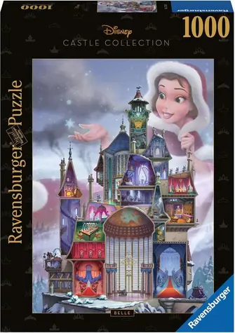 Ravensburger Puzzle Disney zámky: Bella / 1000 dílků / od 14 let