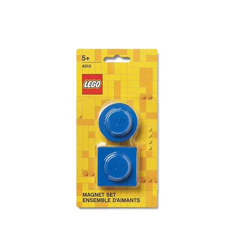 LEGO® magnetky set 2 ks - modrá / od 3 let