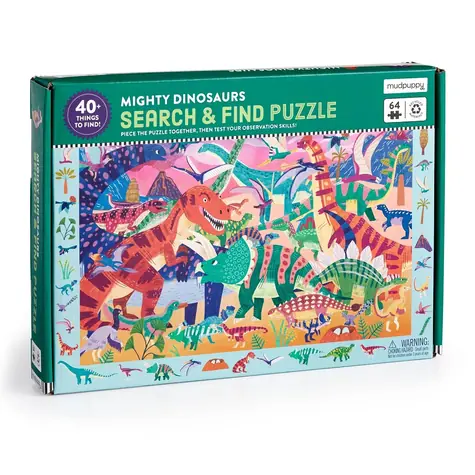 Mudpuppy Puzzle Majestátní dinosauři / 64 dílků / od 4 let