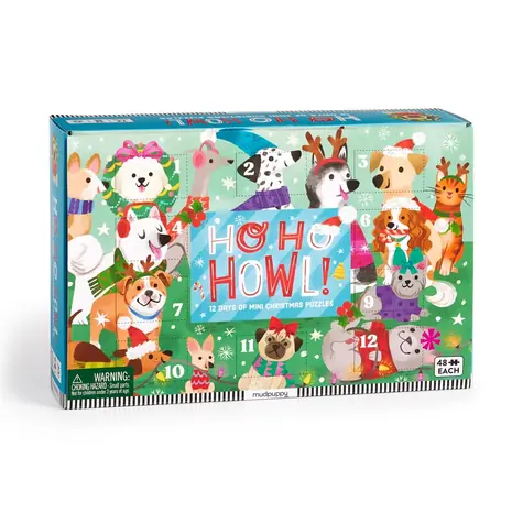 Mudpuppy Puzzle Předvánoční odpočítávání sada 12 ks / od 4 let