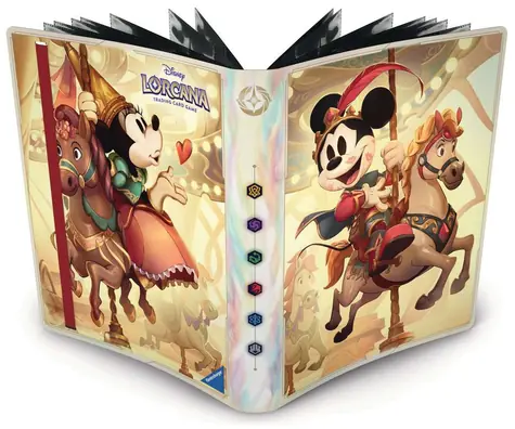 Disney Lorcana: Attack of the Vine - Card Portfolio - Micky & Minnie / album na 252 standardních karet / od 8 let