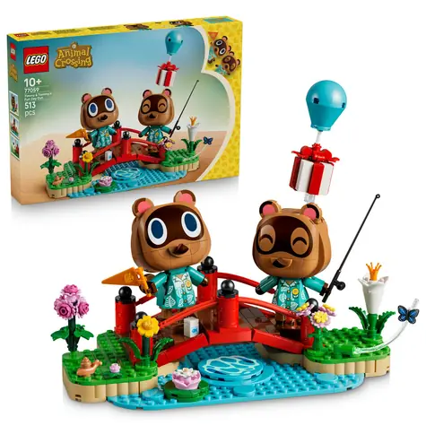 LEGO® Animal Crossing™ 77059 Timmy a Tommy a zábavný den venku / Počet dílků: 513 / od 10 let
