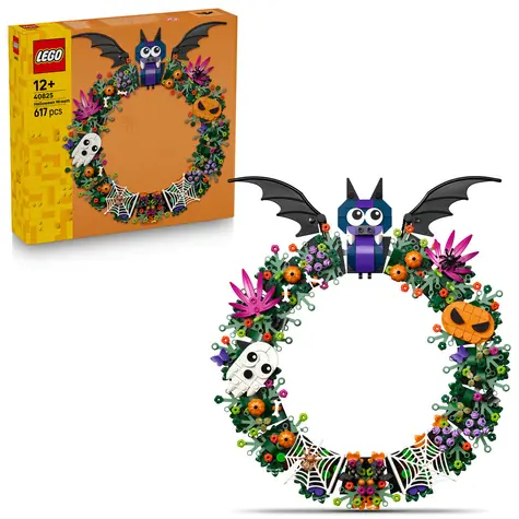 LEGO® Iconic 40825 Halloweenský věnec / Počet dílků: 617 / od 12 let