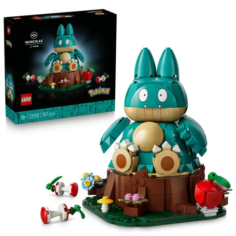 LEGO® Pokémon™ 72150 Munchlax / Počet dílků: 757 / od 18 let