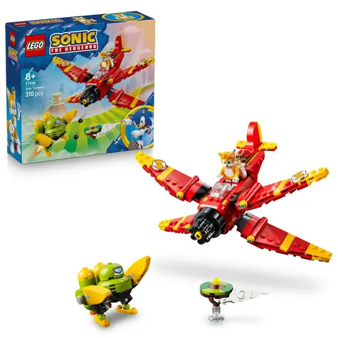 LEGO® Sonic the Hedgehog™ 77119 Tailsovo Tornado-1 / Počet dílků: 310 / od 8 let