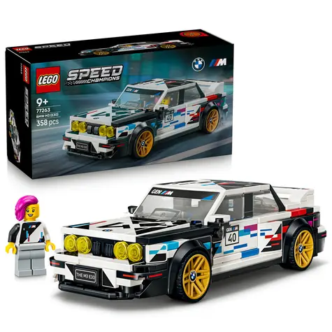 LEGO® Speed Champions 77263 BMW M3 (E30) / Počet dílků: 358 / od 9 let