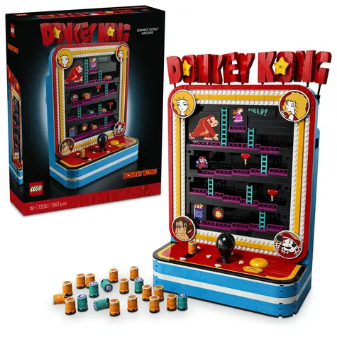 LEGO® Super Mario™ 72051 Arkádová hra Donkey Kong™ / Počet dílků: 1371 / od 18 let