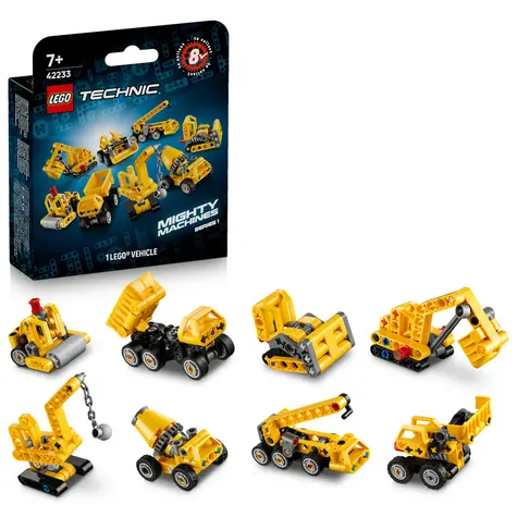 LEGO® Technic 42233 Mocné stroje / Počet dílků: 44 / od 7 let