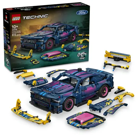 LEGO® Technic 42236 Tuningové auto Ford Mustang GT / Počet dílků: 973 / od 10 let