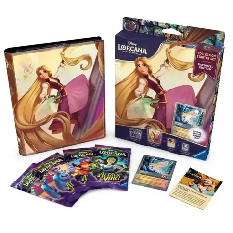 Disney Lorcana: Attack of the Vine - Rapunzel Collection Starter Set / od 8 let
