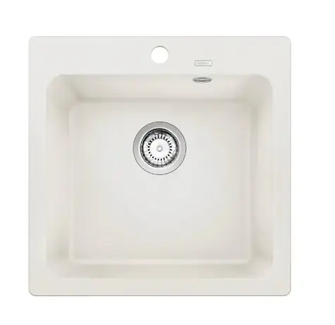 Blanco Naya 5 - Silgranitový dřez 52x51 cm bílá 