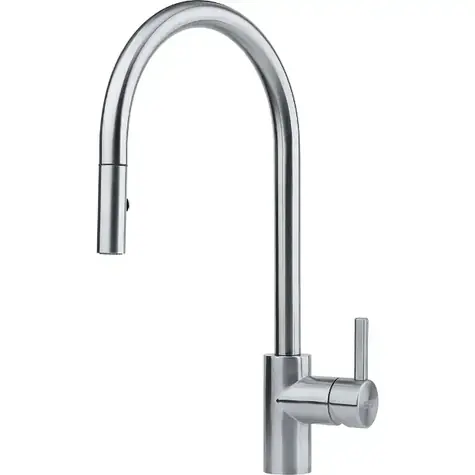 Franke Eos Neo - Dřezová baterie FC 0045.501 s výsuvnou koncovkou nerez 