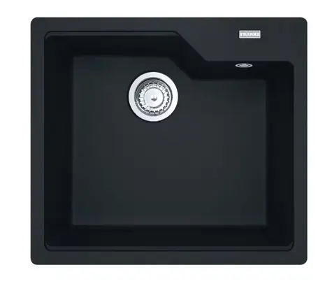 Franke Urban - Fragranitový dřez UBG 610-56 56x50 cm matná černá