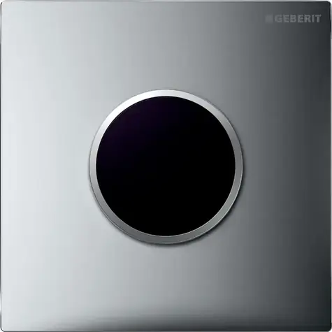 Geberit Splachovací systémy - Elektronické ovládání splachování pisoárů typ 10 | síťové napájení | chrom/chrom mat