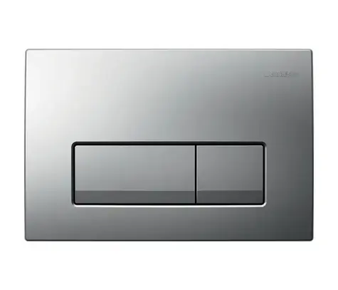 Geberit Delta50 - Ovládací tlačítko splachování matný chrom