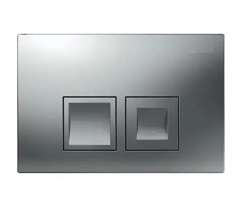 Geberit Delta35 - Ovládací tlačítko splachování matný chrom