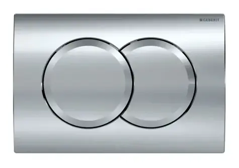 Geberit Delta01 - Ovládání splachování lesklý chrom