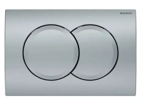 Geberit Delta01 - Ovládání splachování matný chrom