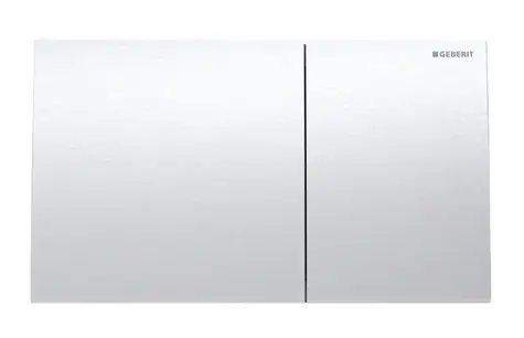 Geberit Sigma70 - Ovládání splachování kartáčovaná nerez / easy to clean