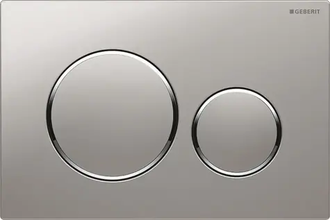 Geberit Sigma20 - Ovládací tlačítko splachování lakovaný chrom mat/chrom 