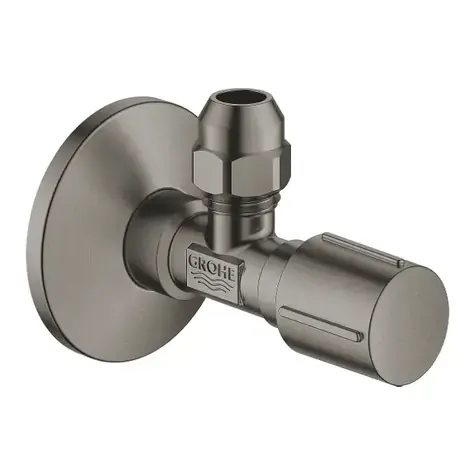 Grohe Universal - Rohový ventil kartáčovaný Hard Graphite 