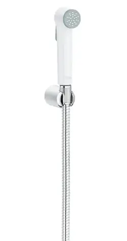 Grohe Tempesta-F - Bidetová sprška s držákem a hadicí 1.25 m chrom/bílá 