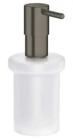 Grohe Essentials - Dávkovač tekutého mýdla kartáčovaný tmavý grafit 