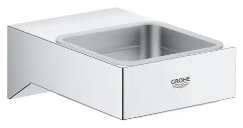 Grohe Selection Cube - Držák skleničky/mýdelníku chrom 