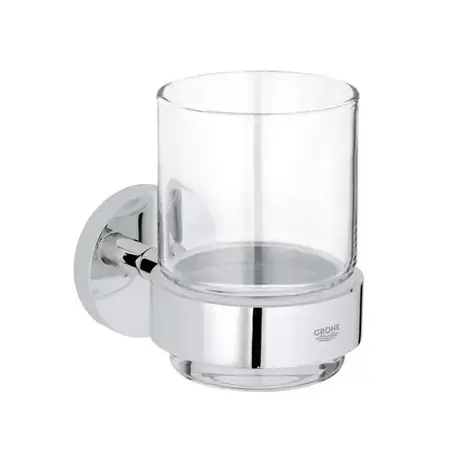 Grohe Essentials - Sklenička s držákem chrom 