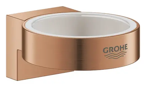 Grohe Selection - Držák skleničky/mýdelníku kartáčovaný Warm Sunset 