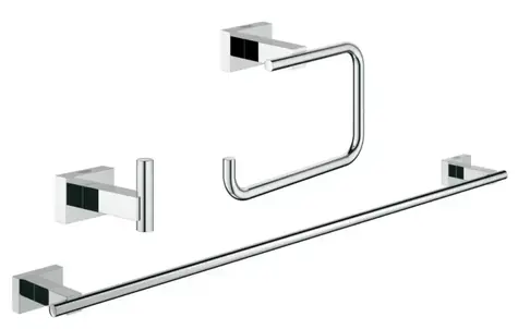 Grohe Essentials Cube - Sada doplňků chrom 