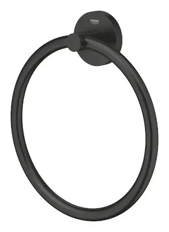 Grohe QuickFix Start - Držák na ručník matná černá 