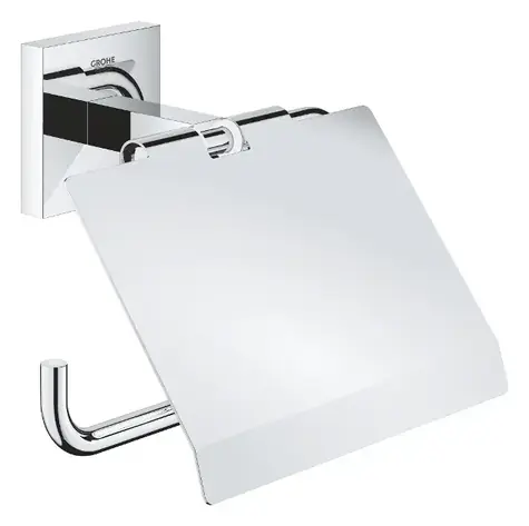 Grohe QuickFix Start Cube - Držák toaletního papíru s krytem chrom 
