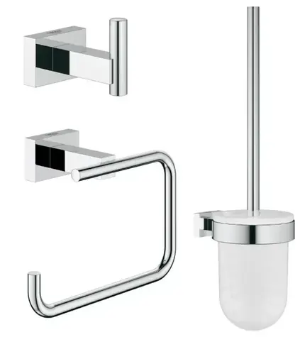 Grohe Essentials Cube - Sada doplňků chrom 