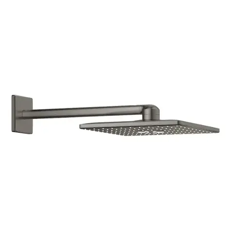 Grohe Rainshower SmartActive Cube - Hlavová sprcha 310 sprchové rameno 43 cm | 2 proudy | kartáčovaný Hard Graphite 