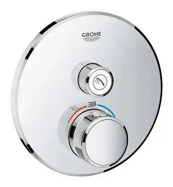 Grohe Grohtherm SmartControl - Termostatická sprchová baterie pod omítku s jedním ventilem chrom 