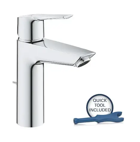 Grohe QuickFix Start - Umyvadlová baterie s výpustí chrom 