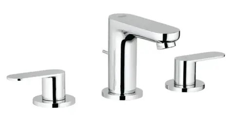 Grohe Eurosmart Cosmopolitan - Tříotvorová umyvadlová baterie chrom 