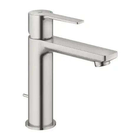 Grohe Lineare - Umyvadlová baterie s výpustí supersteel 
