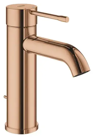 Grohe Essence - Páková umyvadlová baterie s výpustí Warm Sunset 