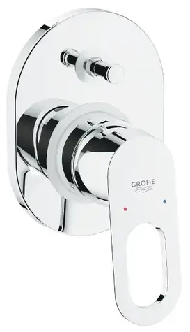 Grohe BauLoop - Vanová baterie pod omítku s tělesem chrom 