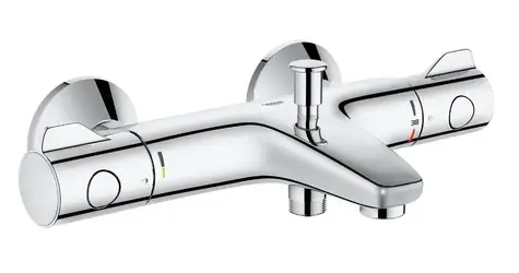 Grohe Grohtherm 800 - Termostatická vanová baterie chrom 