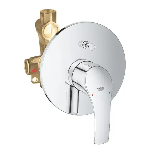 Grohe Eurosmart - Vanová baterie pod omítku s tělesem chrom 