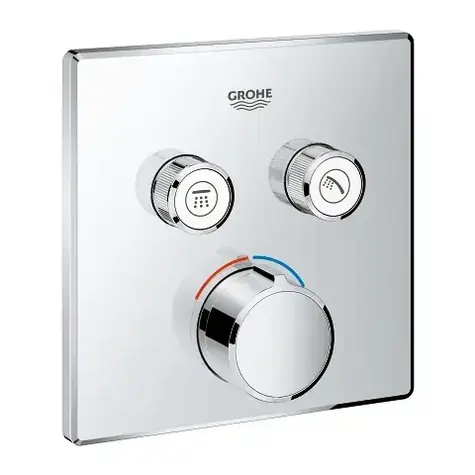 Grohe SmartControl - Baterie pod omítku 2 výstupy chrom 